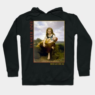 The Elder Sister by Bouguereau Hoodie